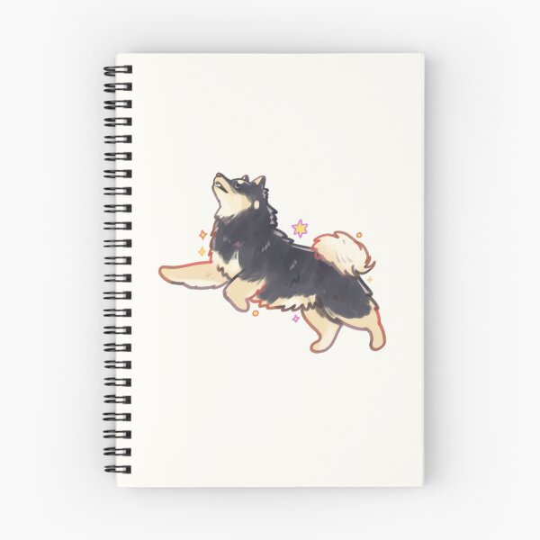 Item preview, Black Finnish Lapphund   designed and sold by Mayarartsy.