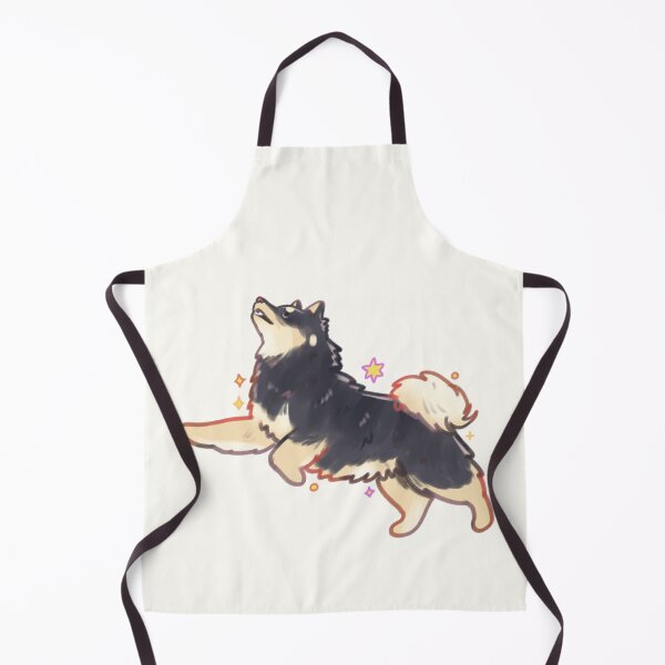 Item preview, Black Finnish Lapphund designed and sold by Mayarartsy.