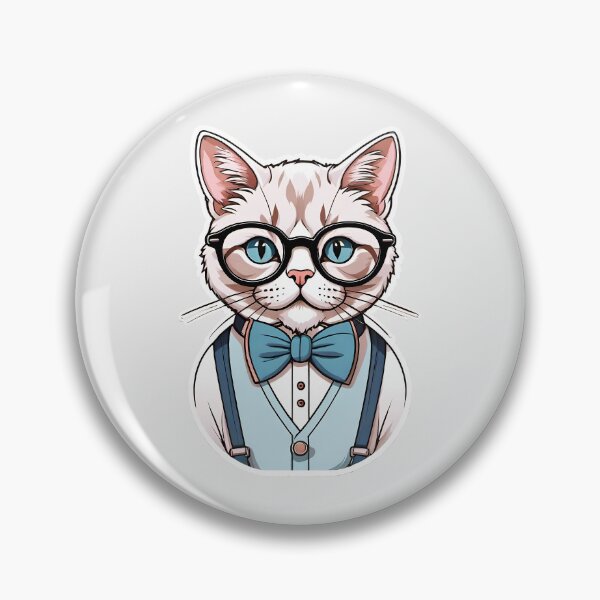 Item preview, Learned Cat: Intellectual Elegance designed and sold by LV-creator.