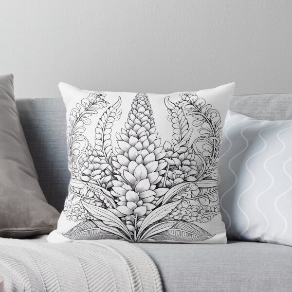 Item preview, Flower #11 Coloring Page Pattern  designed and sold by DavidColoring.