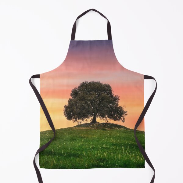 Item preview, Holm oak on top of the hill at sunset, Tuscany designed and sold by Stefano Orazzini.