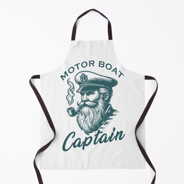 Item preview, Motor Boat Captain Vintage designed and sold by YatoMino.