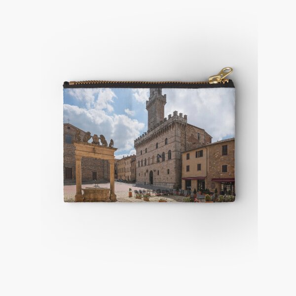 Item preview, The well, and Palazzo Comunale of Montepulciano. Tuscany designed and sold by Stefano Orazzini.