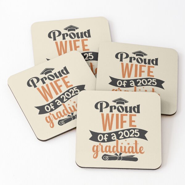 Item preview, Proud Wife Of A 2025 Graduate Family Member Graduation designed and sold by eclecTEEq.