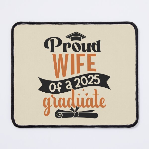 Item preview, Proud Wife Of A 2025 Graduate Family Member Graduation designed and sold by eclecTEEq.