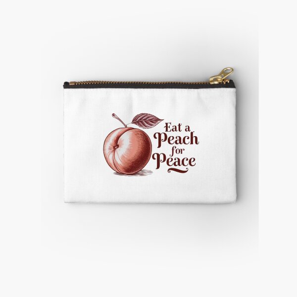 Item preview, Eat a peach for peace v1 designed and sold by BashedDesign.