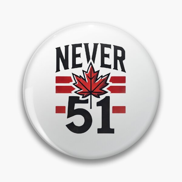 Item preview, Never 51st State Canada Flag designed and sold by AME ⭐⭐⭐⭐⭐.
