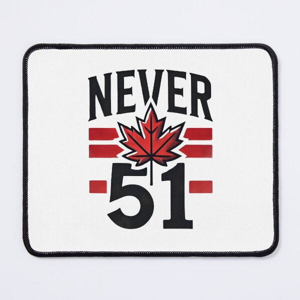 Item preview, Never 51st State Canada Flag designed and sold by AME ⭐⭐⭐⭐⭐.