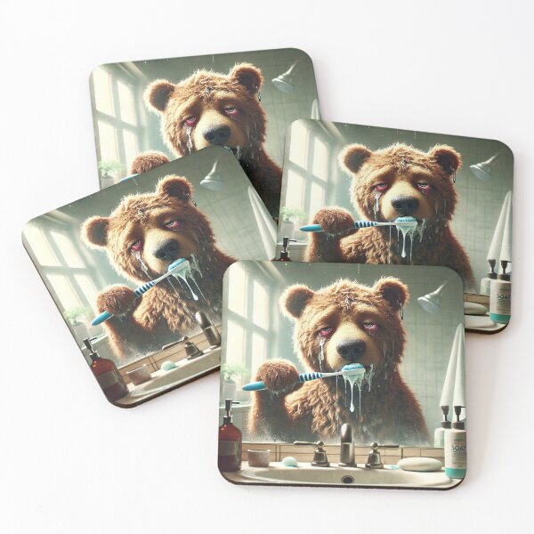 Item preview, Bearly Awake designed and sold by Design Delinquent.