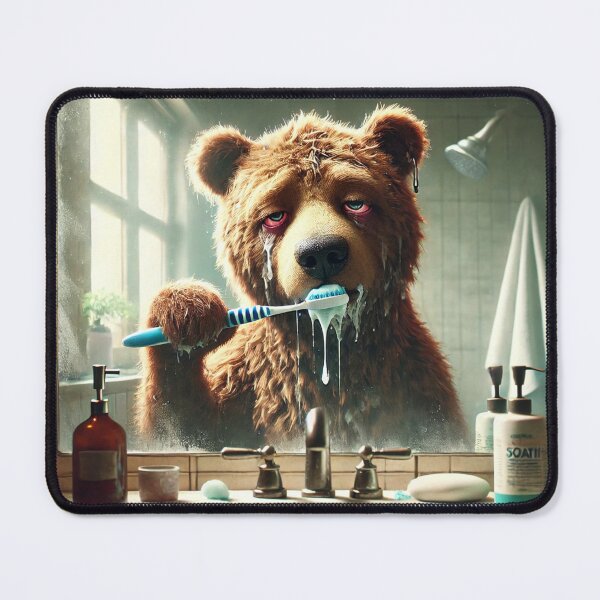 Item preview, Bearly Awake designed and sold by Design Delinquent.