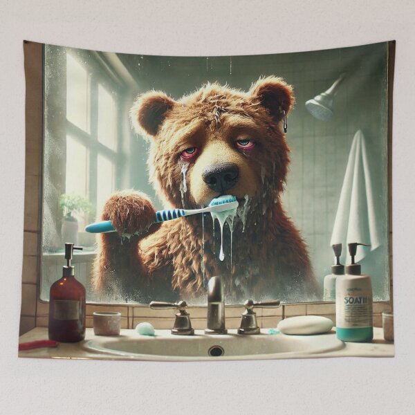 Item preview, Bearly Awake designed and sold by Design Delinquent.