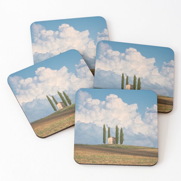Item preview, Small abandoned church and cypresses in Tuscany designed and sold by Stefano Orazzini.