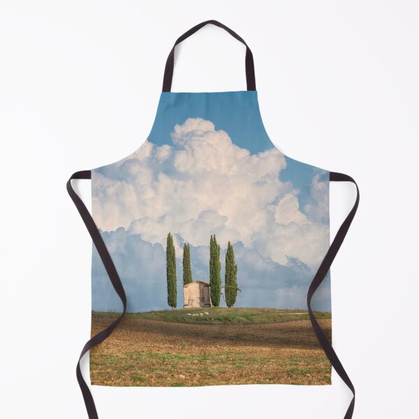 Item preview, Small abandoned church and cypresses in Tuscany designed and sold by Stefano Orazzini.