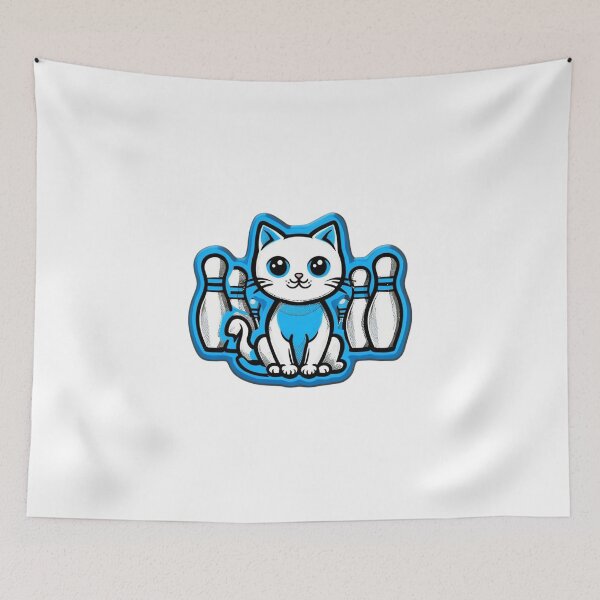 Item preview, Funny Bowling Cats Lover T-Shirt – Cute Kitty Bowler Gift for Players & Teams designed and sold by Colorful-Garden.