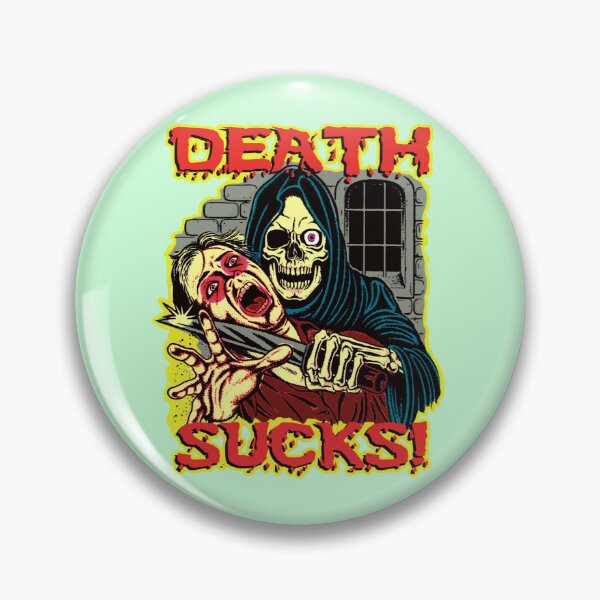 Item preview, DEATH SUCKS! designed and sold by skeletons-lair.