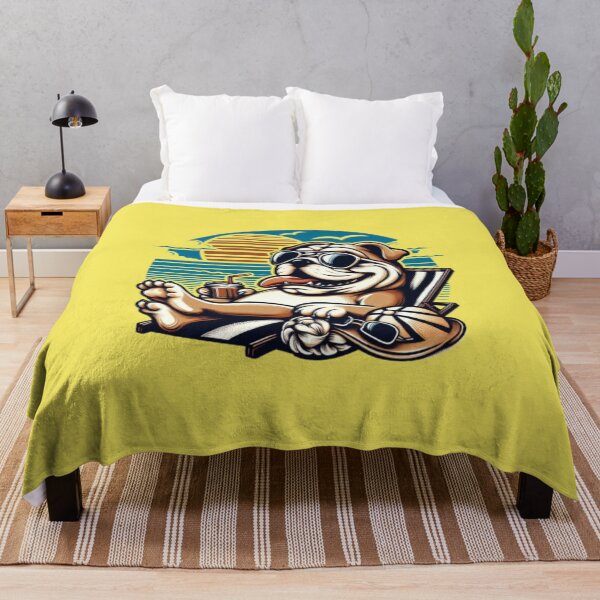 Item preview, Vibraciones de vida perezosa con perros divertidos designed and sold by Designflex90.
