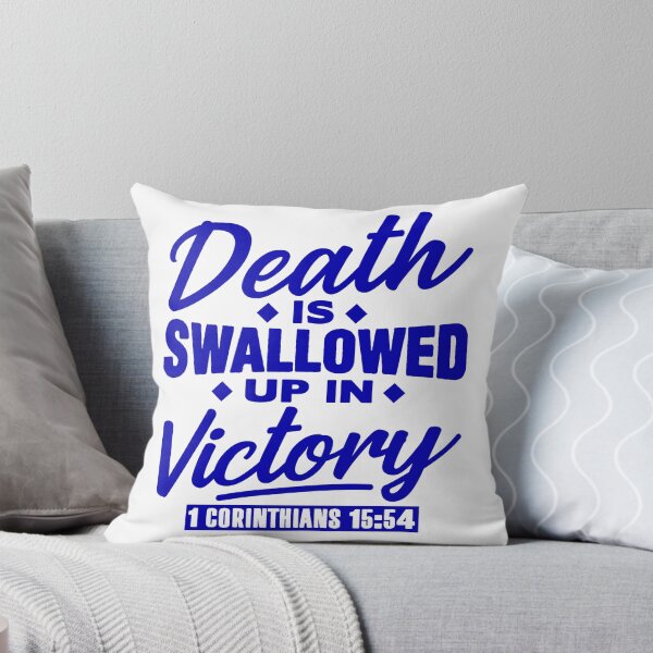 Item preview, 1 Corinthians 15:54 Death Is Swallowed Up In Victory designed and sold by plushism.