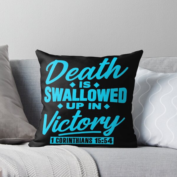 Item preview, 1 Corinthians 15:54 Death Is Swallowed Up In Victory designed and sold by plushism.
