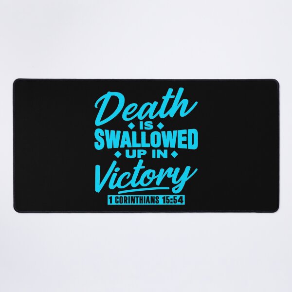 Item preview, 1 Corinthians 15:54 Death Is Swallowed Up In Victory designed and sold by plushism.