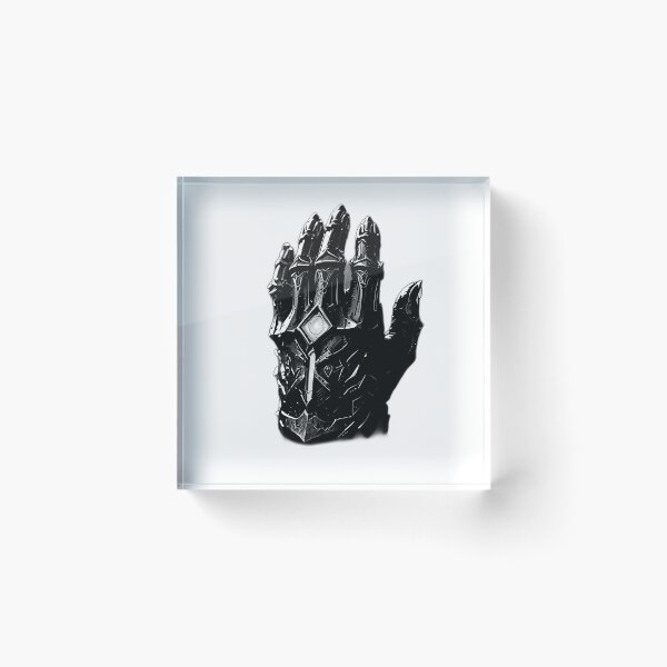 Item preview, Ancient Warforged Gauntlet – Obsidian Pedestal Art designed and sold by akhdesigns7.