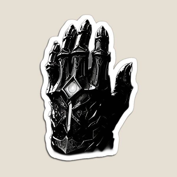 Item preview, Ancient Warforged Gauntlet – Obsidian Pedestal Art designed and sold by akhdesigns7.
