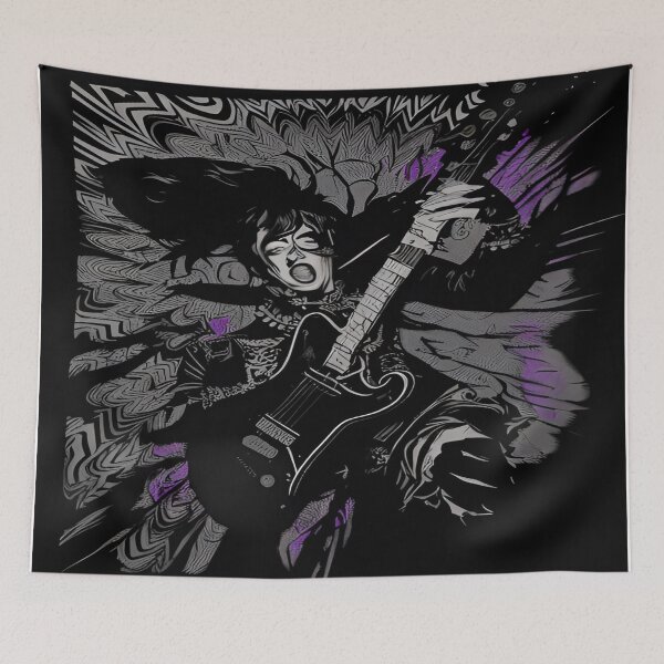 Item preview, "Rockstar in Psychedelic Chaos" designed and sold by Fadi Alyaldani.