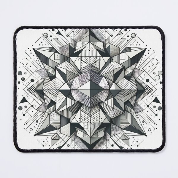 Item preview, Geometric decorative arrangement of triangular shapes designed and sold by Dogandesighn.