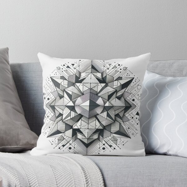 Item preview, Geometric decorative arrangement of triangular shapes designed and sold by Dogandesighn.