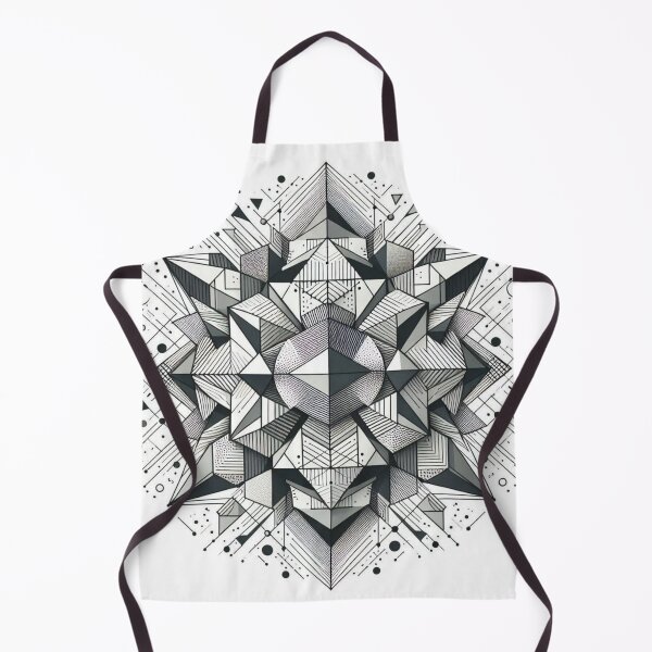 Item preview, Geometric decorative arrangement of triangular shapes designed and sold by Dogandesighn.