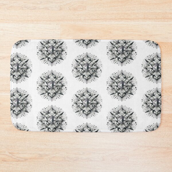 Item preview, Geometric decorative arrangement of triangular shapes designed and sold by Dogandesighn.