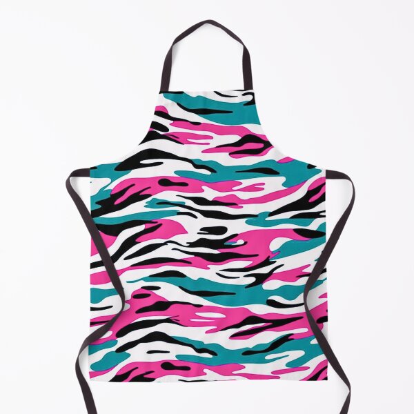 Item preview, Modern Tigerstripe Abstract Design Featuring High Contrast White, Pink, Teal designed and sold by CamouflageLab.