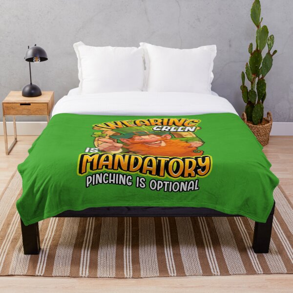 Item preview, Wearing Green is Mandatory, Pinching is Optional designed and sold by PECCATOR.