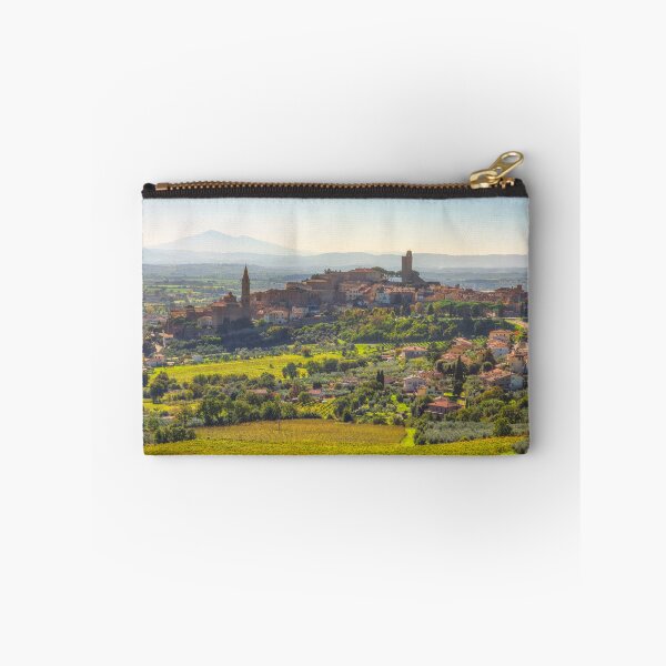 Item preview, Aerial view of the historic town of Castiglion Fiorentino. Tuscany, Italy designed and sold by Stefano Orazzini.