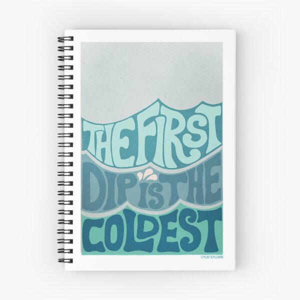 Item preview, The First Dip is the Coldest (Blue) designed and sold by PlasticPilchard.