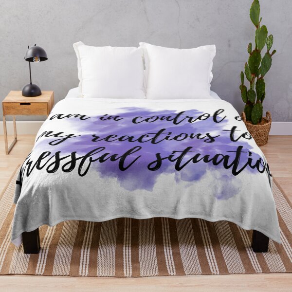 Item preview, I am in control of my reactions to stressful situations - Positive Affirmations - For Work [ 2025 - Collection ] designed and sold by elmsstudios.