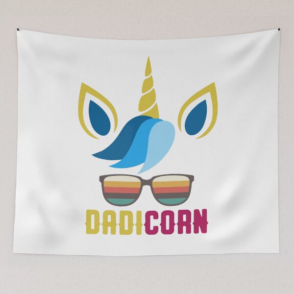 Item preview, Mens Dadicorn Family daddy Father's Day Unicorn T-Shirt designed and sold by StreetArtPro.