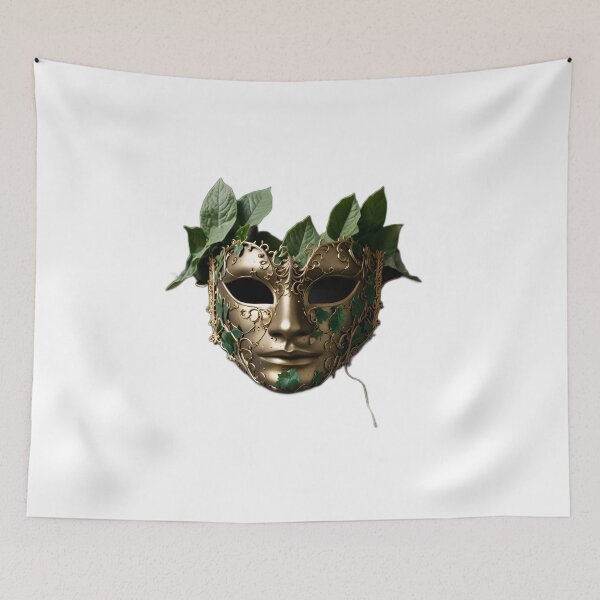 Item preview, Veil of Secrets – Aged Masquerade Mask Design designed and sold by akhdesigns7.