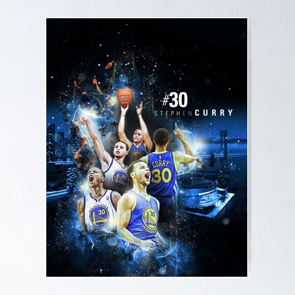 Item preview, Steph Curry 30 Poster Graphic designed and sold by socialarmour.