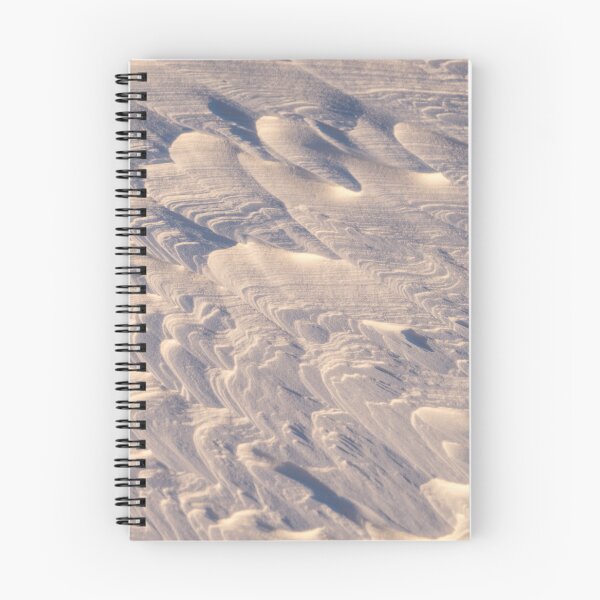 Item preview, Cool Wind Sculpted Snow Abstract designed and sold by Georgia Mizuleva.
