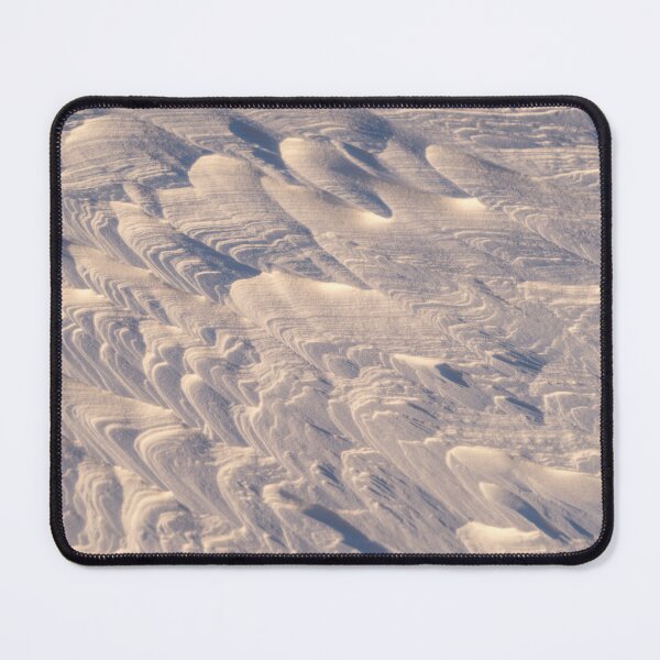 Item preview, Cool Wind Sculpted Snow Abstract designed and sold by Georgia Mizuleva.