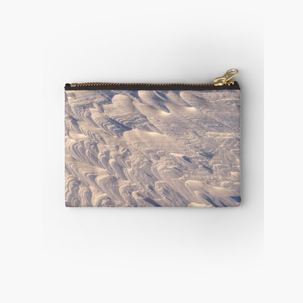 Item preview, Cool Wind Sculpted Snow Abstract designed and sold by Georgia Mizuleva.