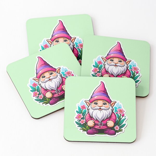 Item preview, Gnome among spring flowers designed and sold by MaBakerArt.