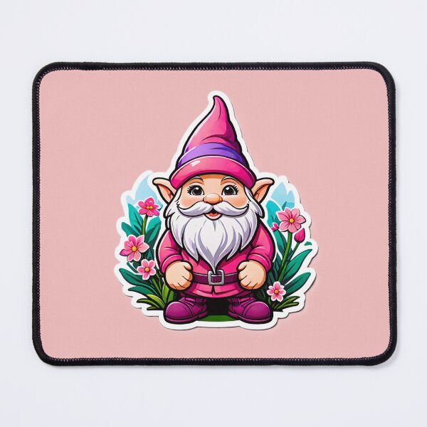 Item preview, Gnome among spring flowers designed and sold by MaBakerArt.