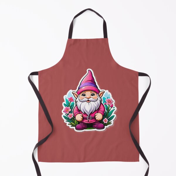 Item preview, Gnome among spring flowers designed and sold by MaBakerArt.