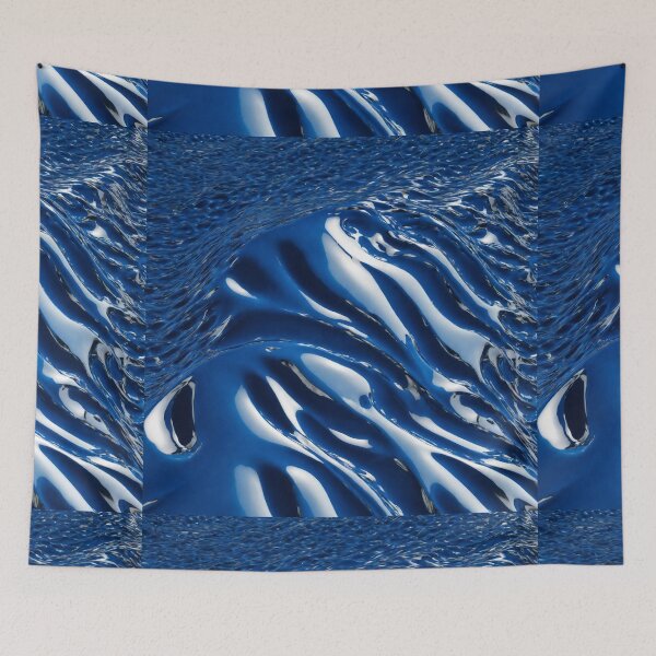 Item preview, Blue Waves designed and sold by TawhidCreation.