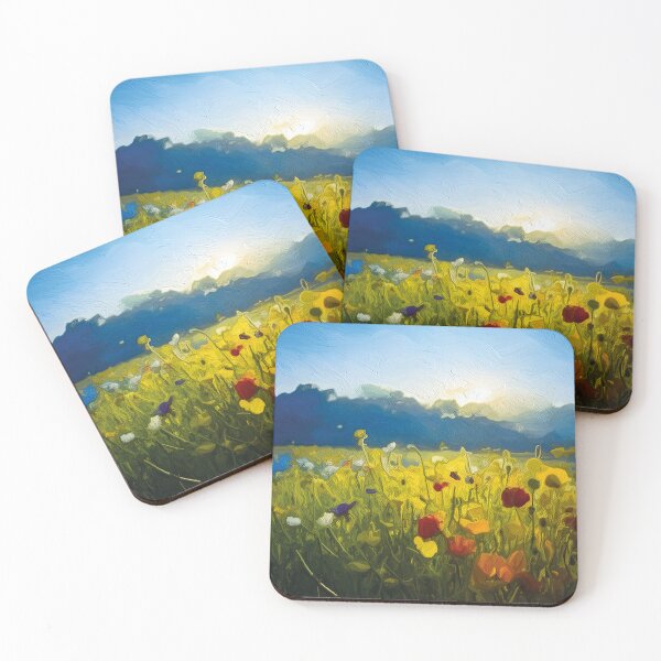 Item preview, Flowery field between 2 clearings designed and sold by Leuil.