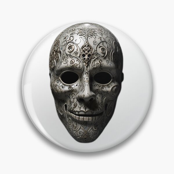 Item preview, Fractured Elegance – Haunting Porcelain Mask Design designed and sold by akhdesigns7.