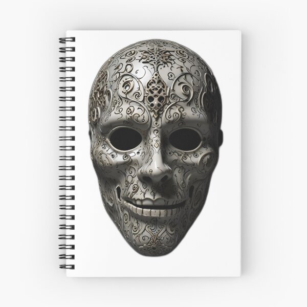 Item preview, Fractured Elegance – Haunting Porcelain Mask Design designed and sold by akhdesigns7.