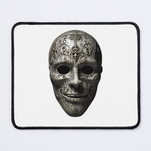 Item preview, Fractured Elegance – Haunting Porcelain Mask Design designed and sold by akhdesigns7.