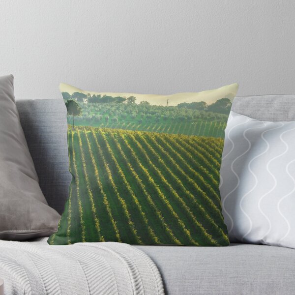 Item preview, Chianti vineyards landscape and a pine tree in autumn. Tuscany, Italy designed and sold by Stefano Orazzini.